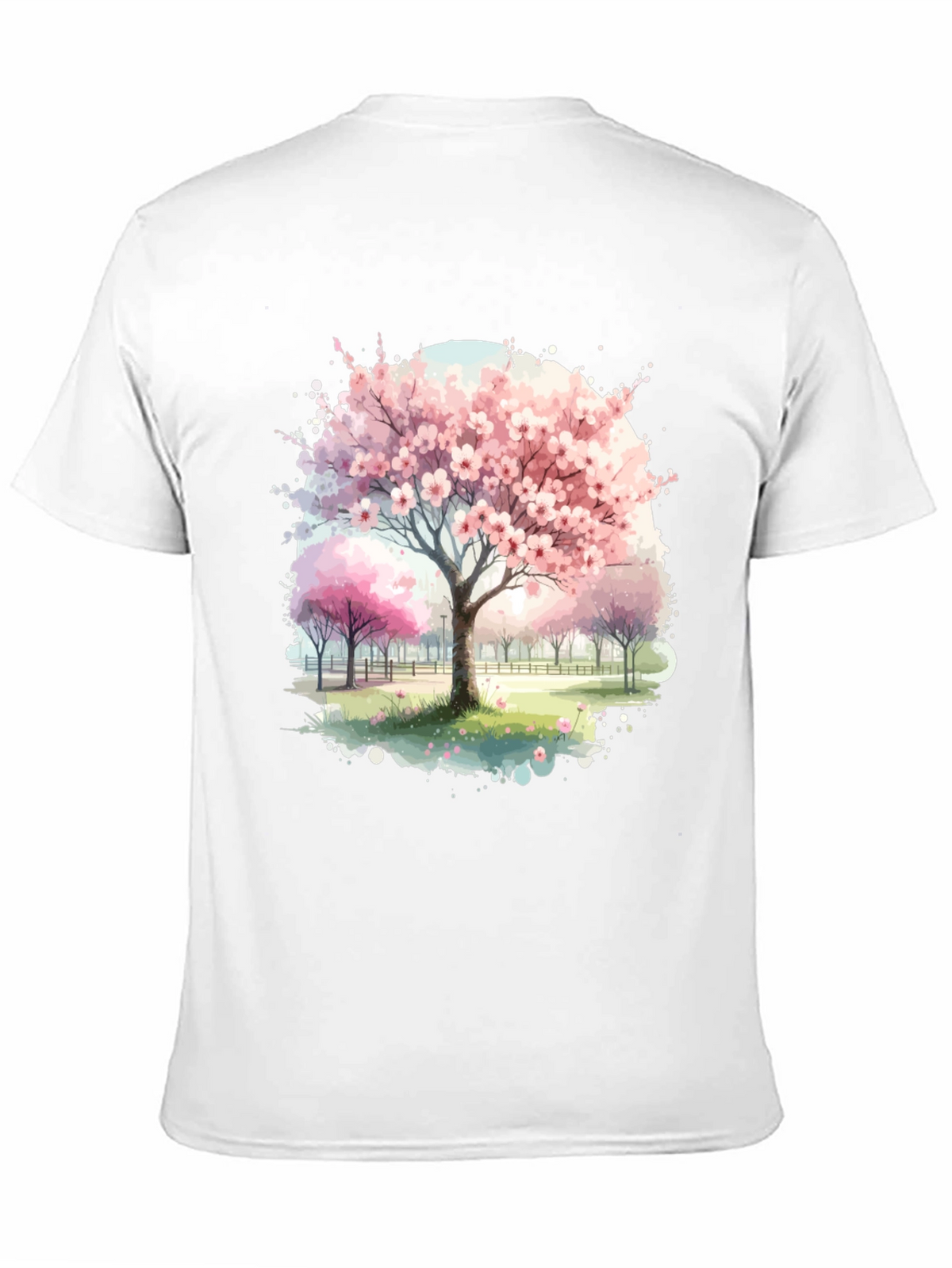 Cherry Blossom Tree Graphic Tee