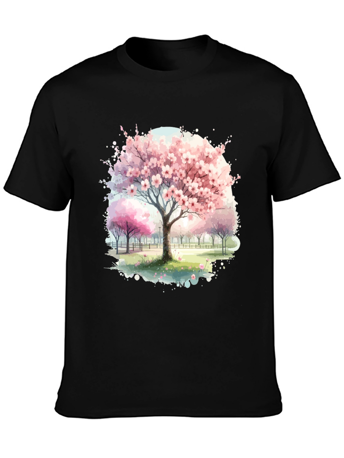 Cherry Blossom Tree Graphic Tee