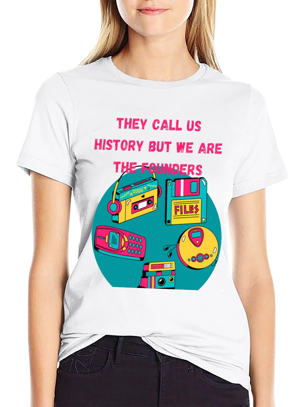 Retro Tech T-Shirt - The Founders Design