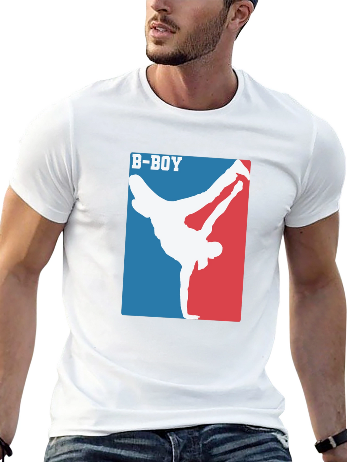 B-Boy Breakdance T-Shirt - Classic Hip Hop Style