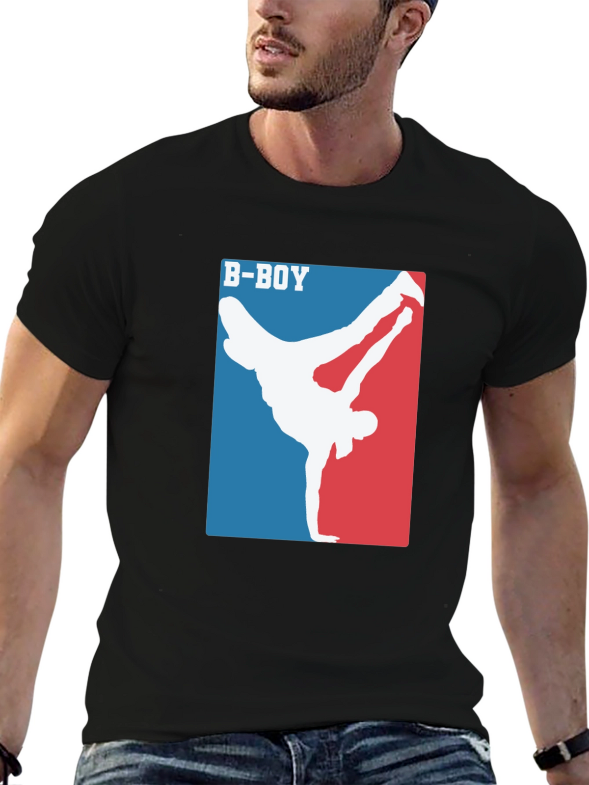 B-Boy Breakdance T-Shirt - Classic Hip Hop Style