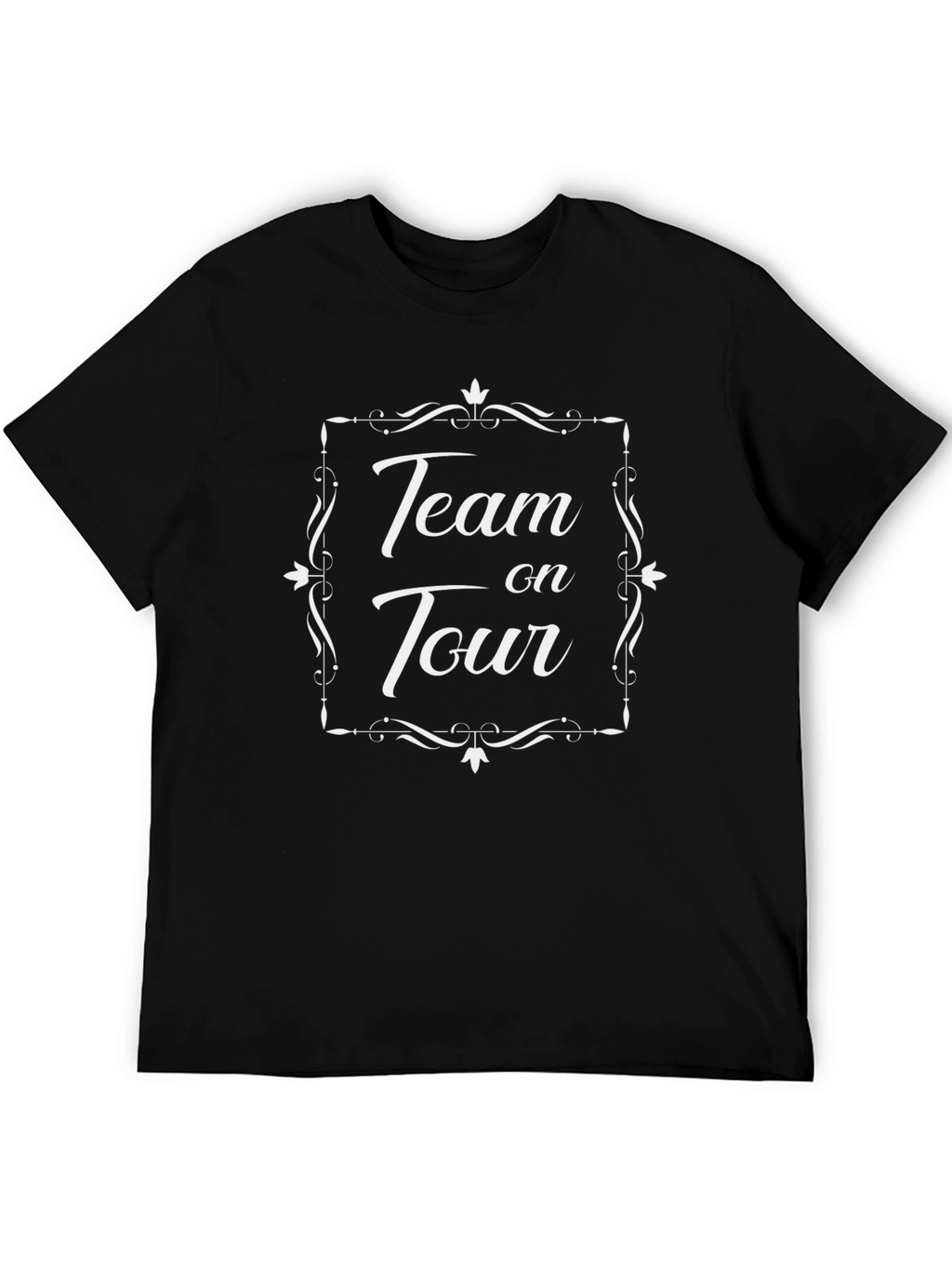 Team on Tour Black Graphic Tee