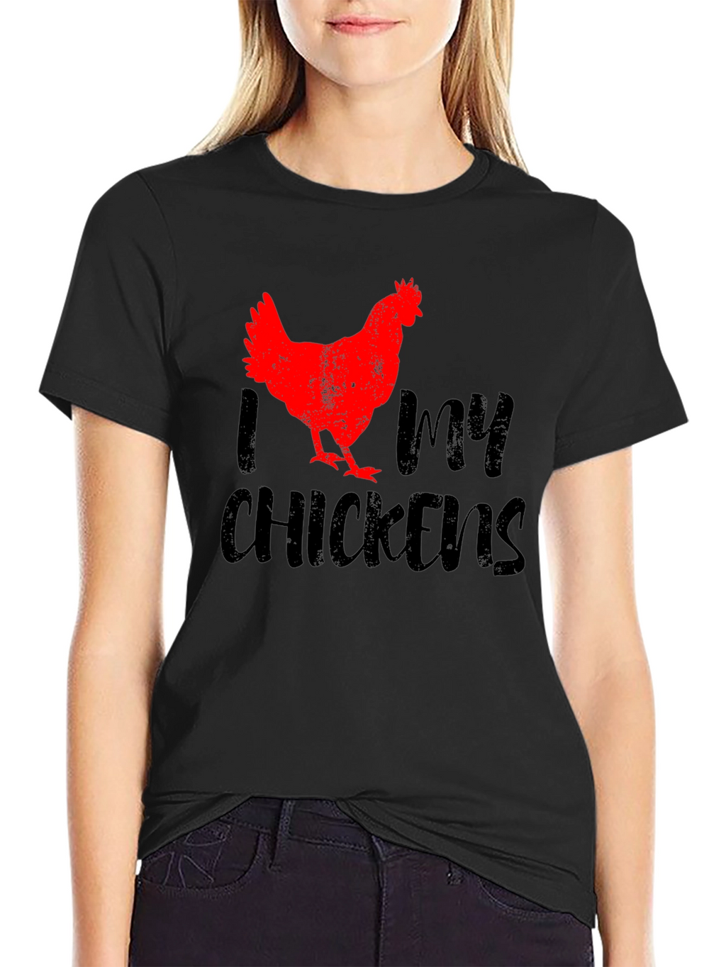 I Love My Chickens Graphic T-Shirt