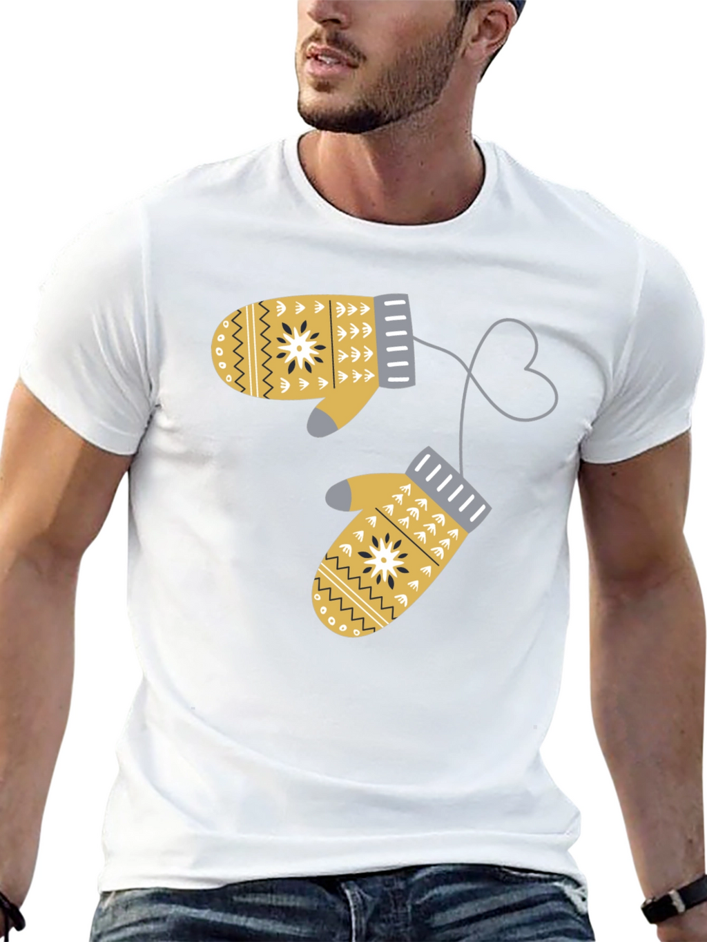 Winter Mittens Graphic T-Shirt