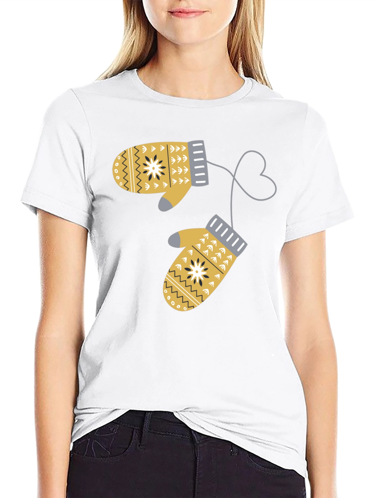 Winter Mittens Graphic T-Shirt