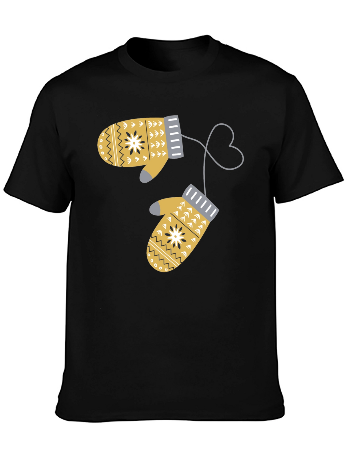 Winter Mittens Graphic T-Shirt
