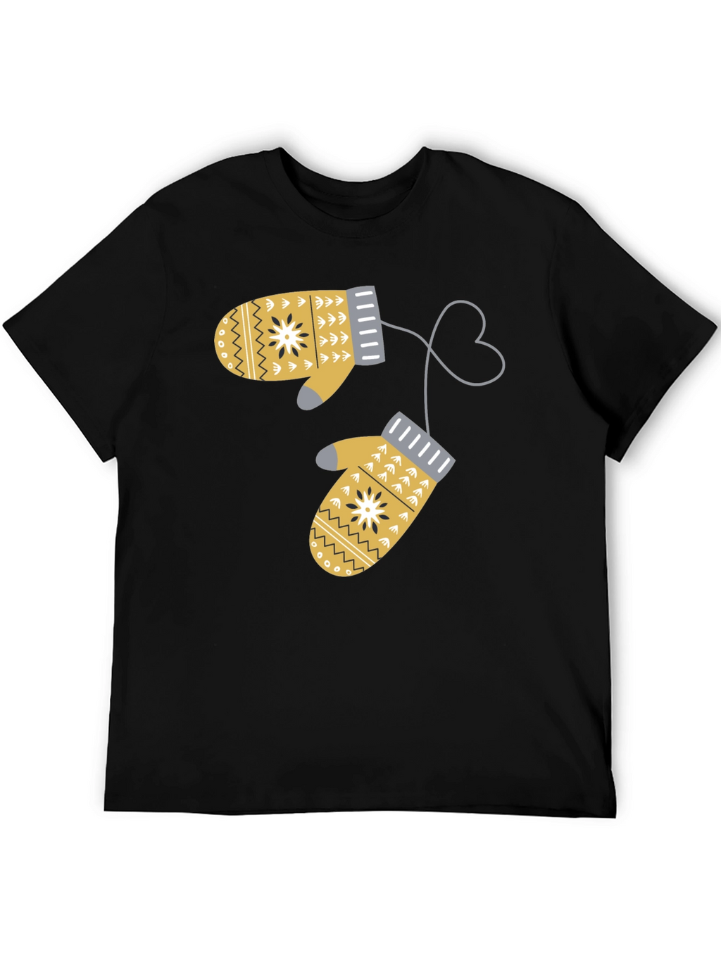 Winter Mittens Graphic T-Shirt