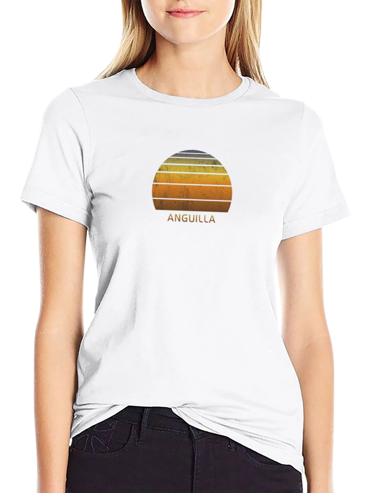Anguilla Sunset Graphic T-Shirt