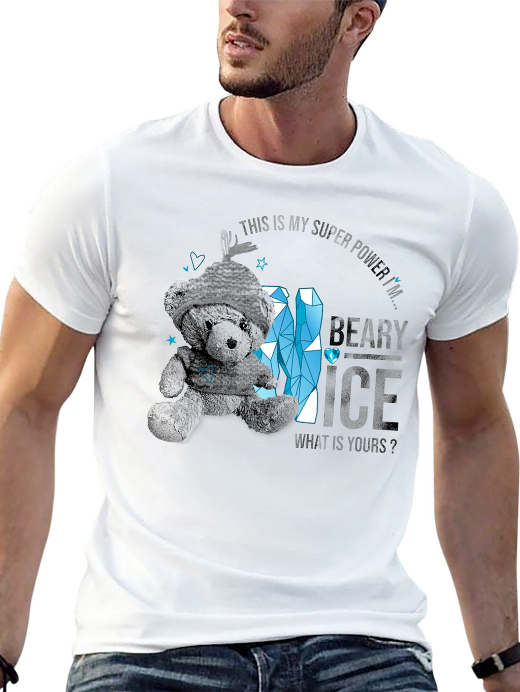Beary Ice Superpower T-Shirt