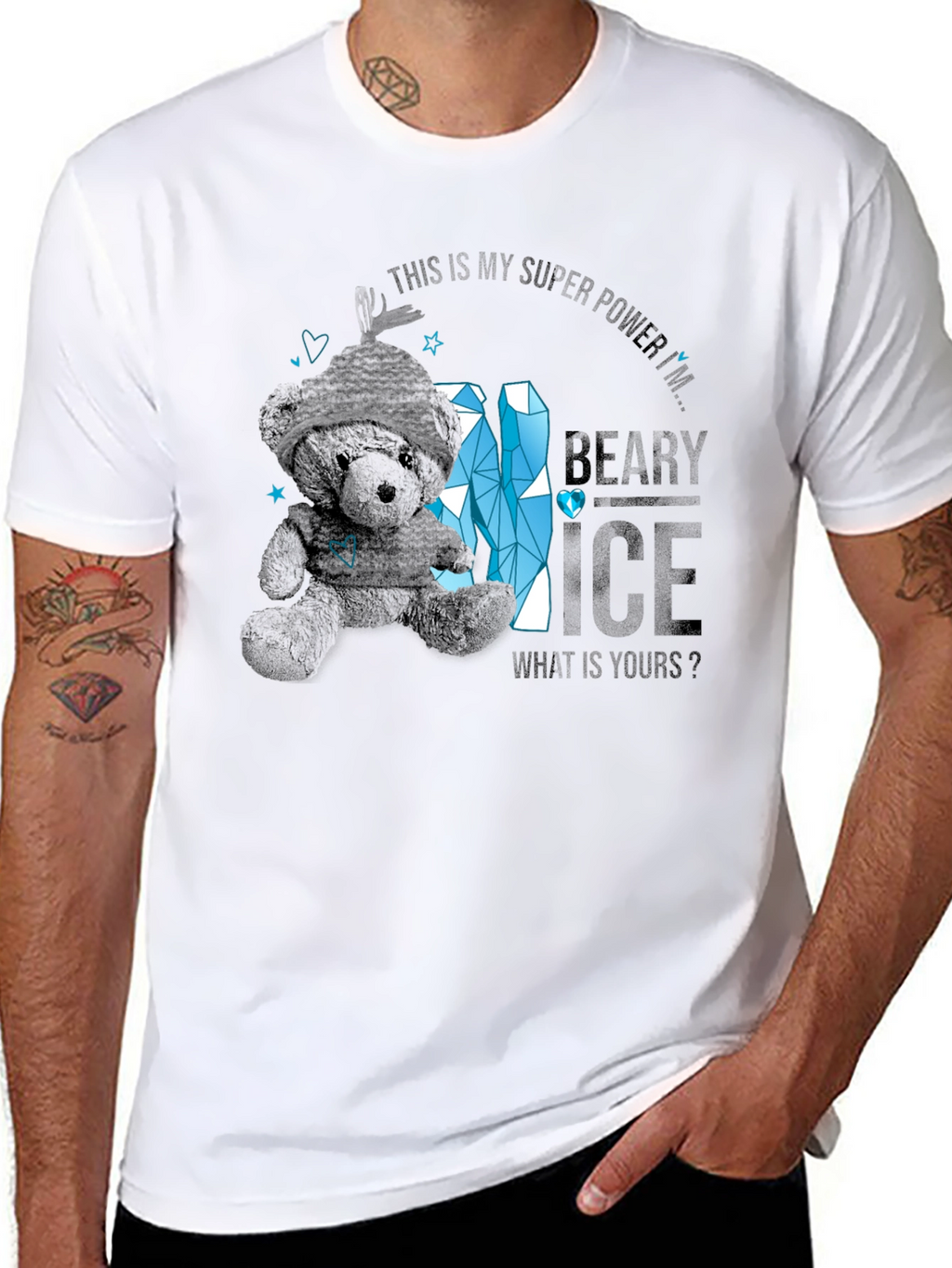 Beary Ice Superpower T-Shirt