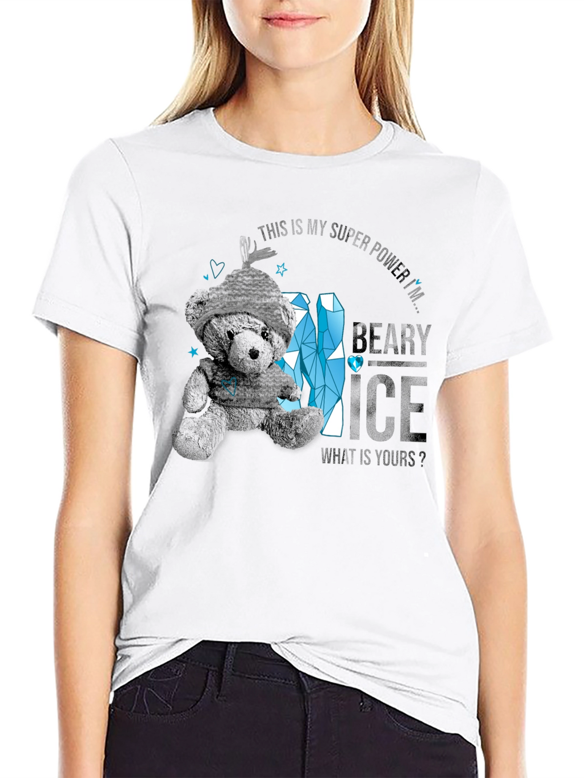 Beary Ice Superpower T-Shirt