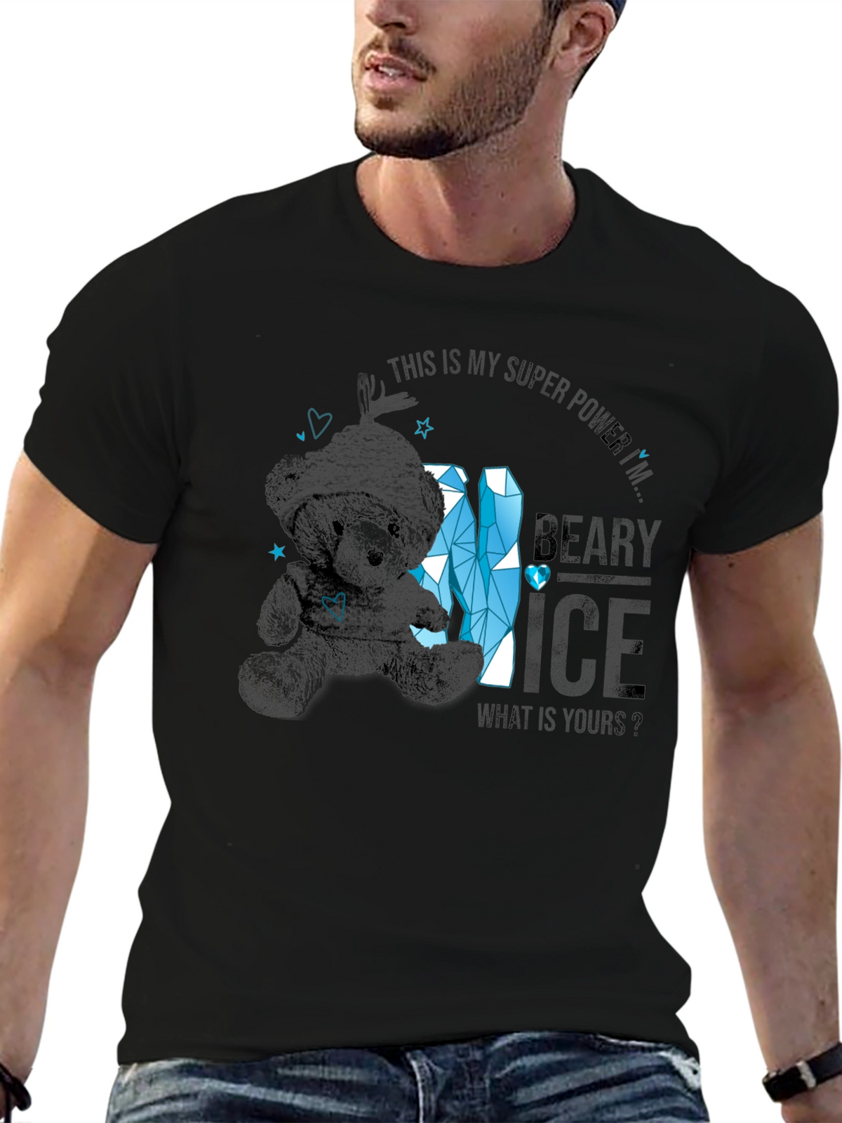 Beary Ice Superpower T-Shirt