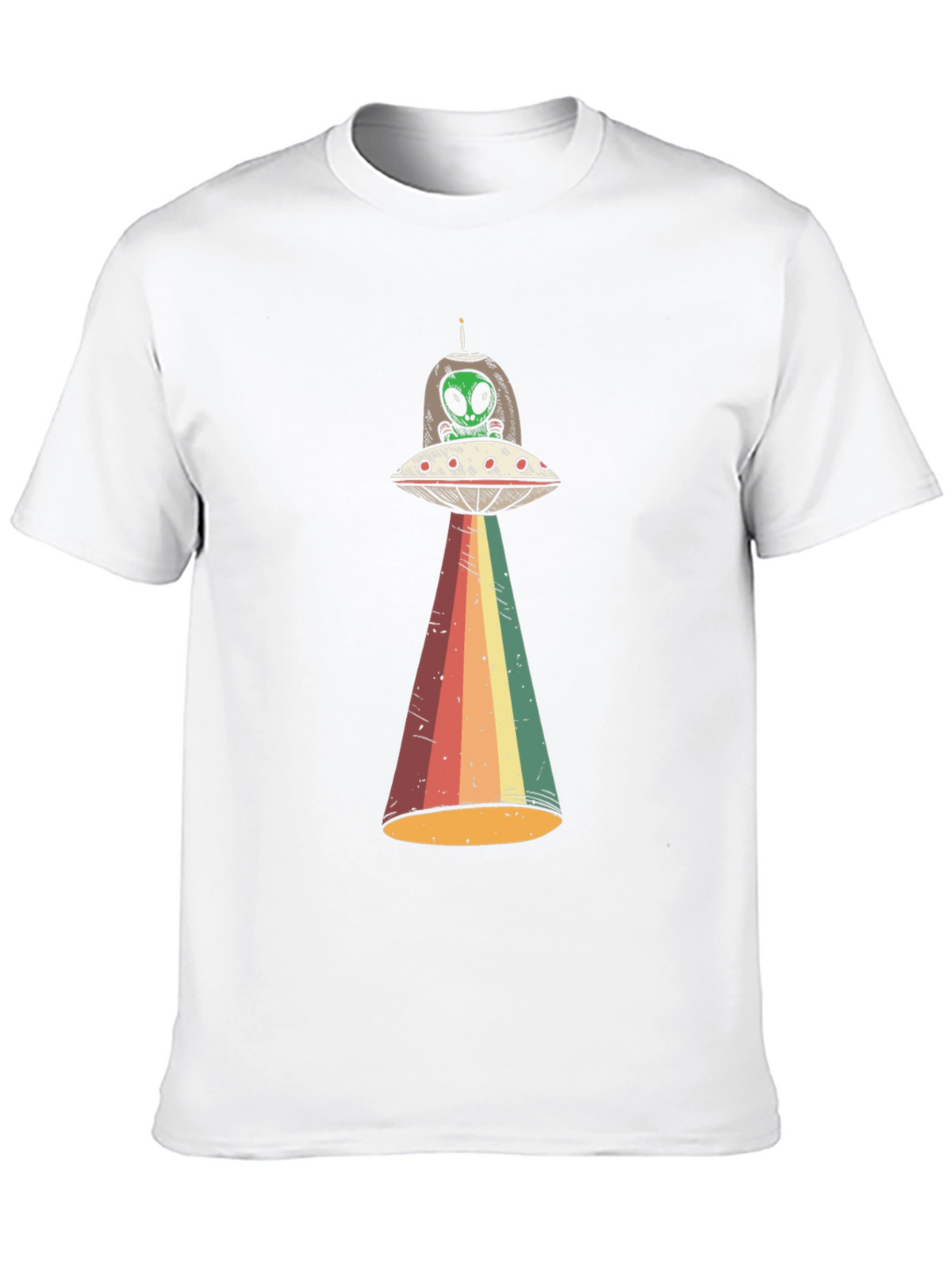 Retro Alien UFO T-Shirt
