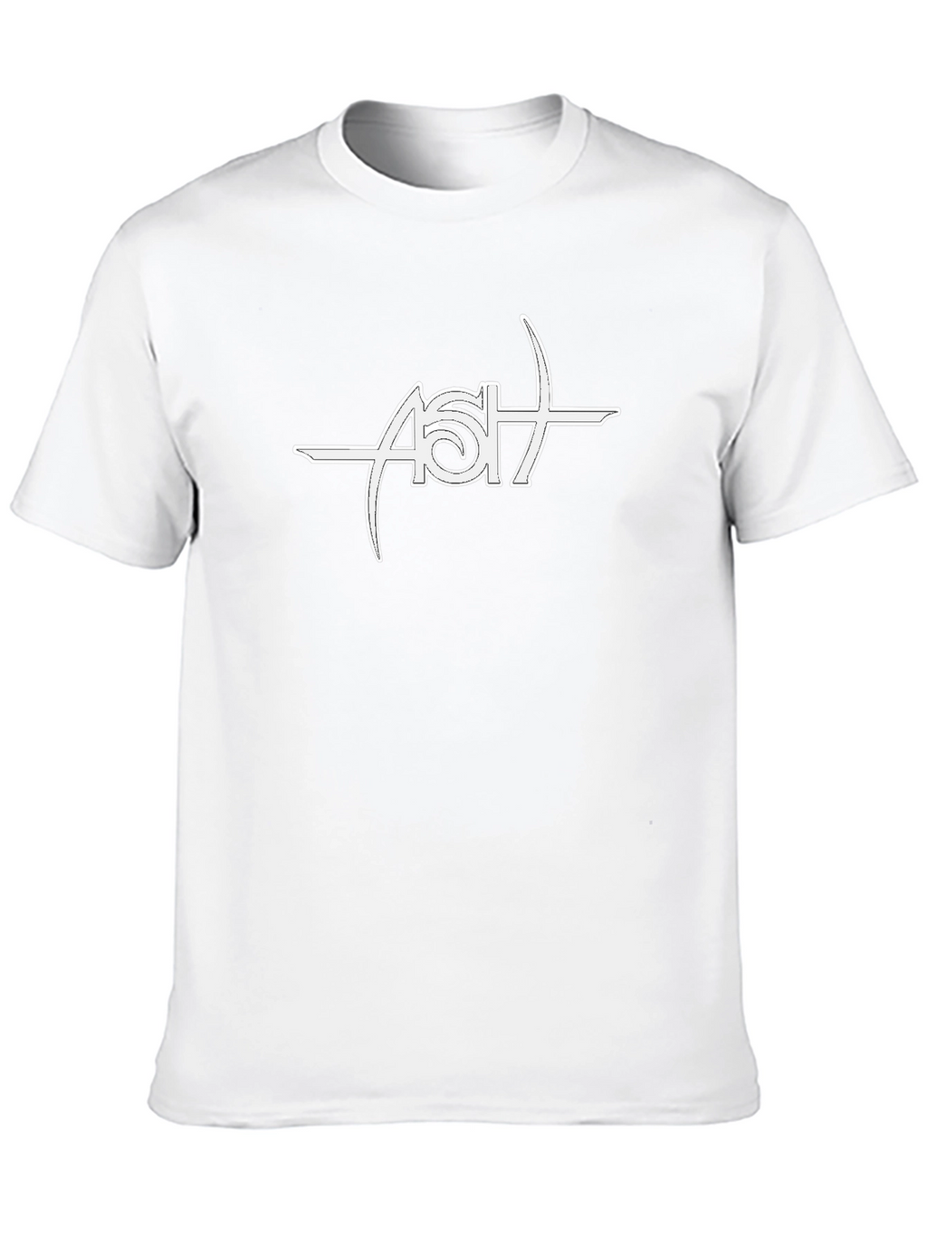Ash Band Logo Black T-Shirt - Music Fan Apparel