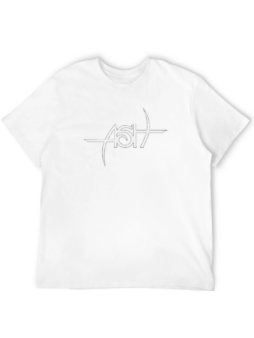 Ash Band Logo Black T-Shirt - Music Fan Apparel