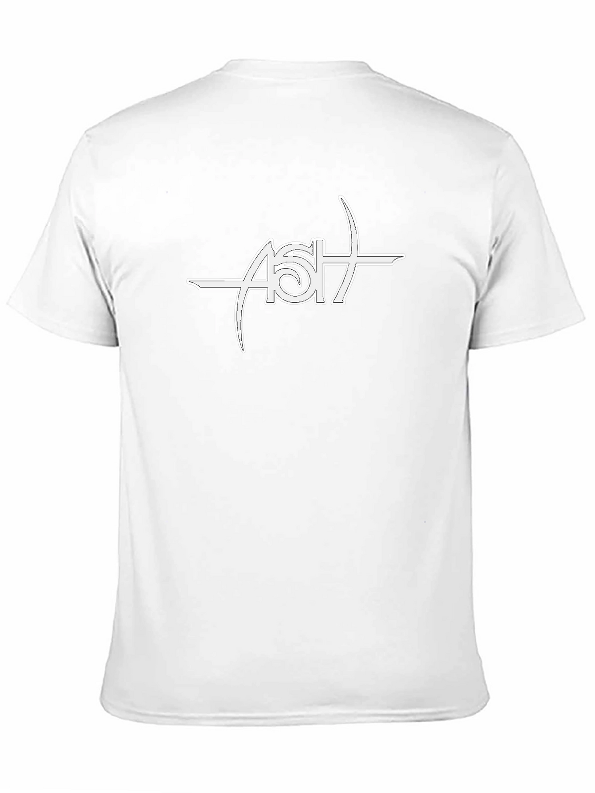 Ash Band Logo Black T-Shirt - Music Fan Apparel