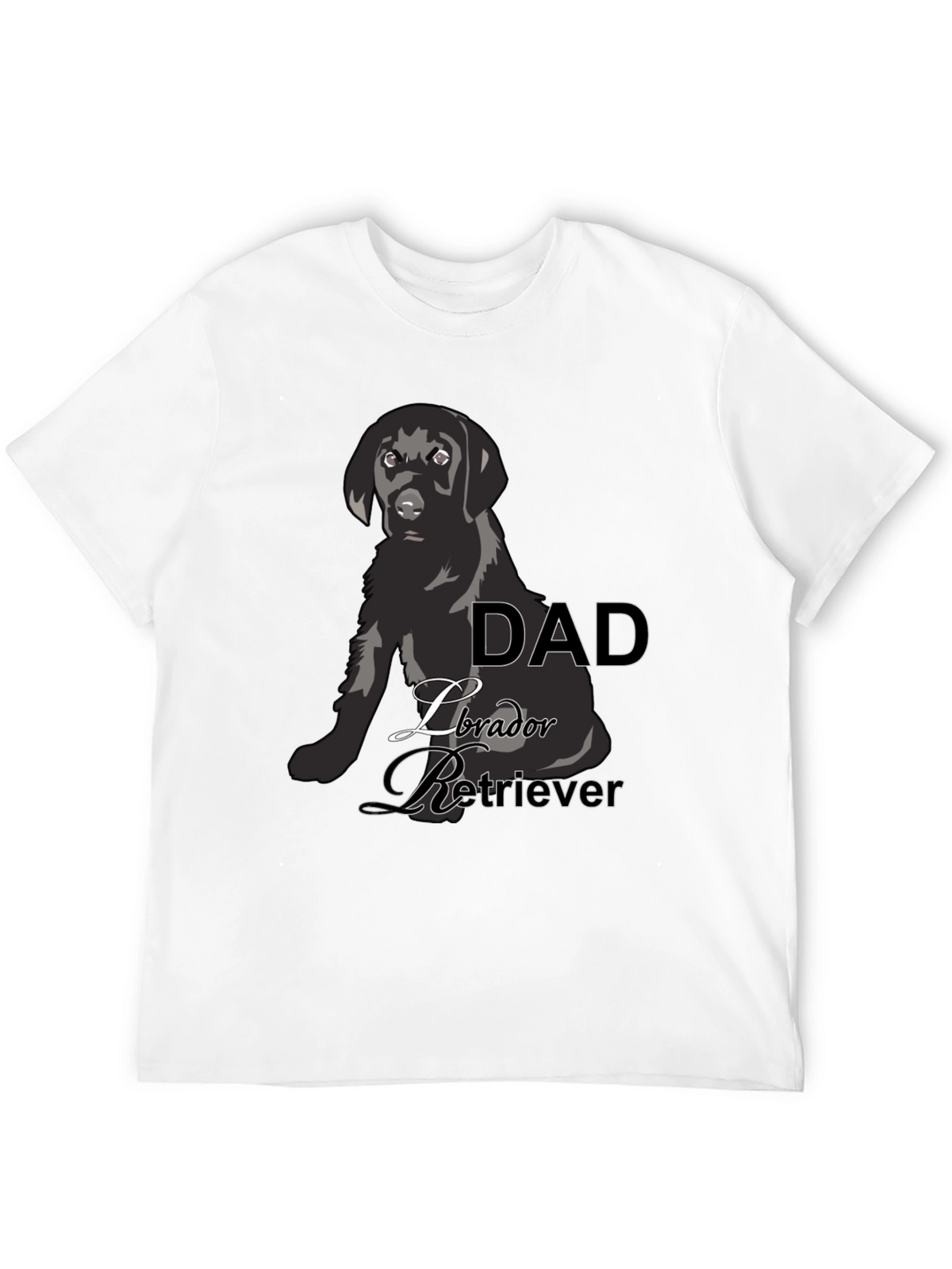 Dad Labrador Retriever Graphic T-Shirt