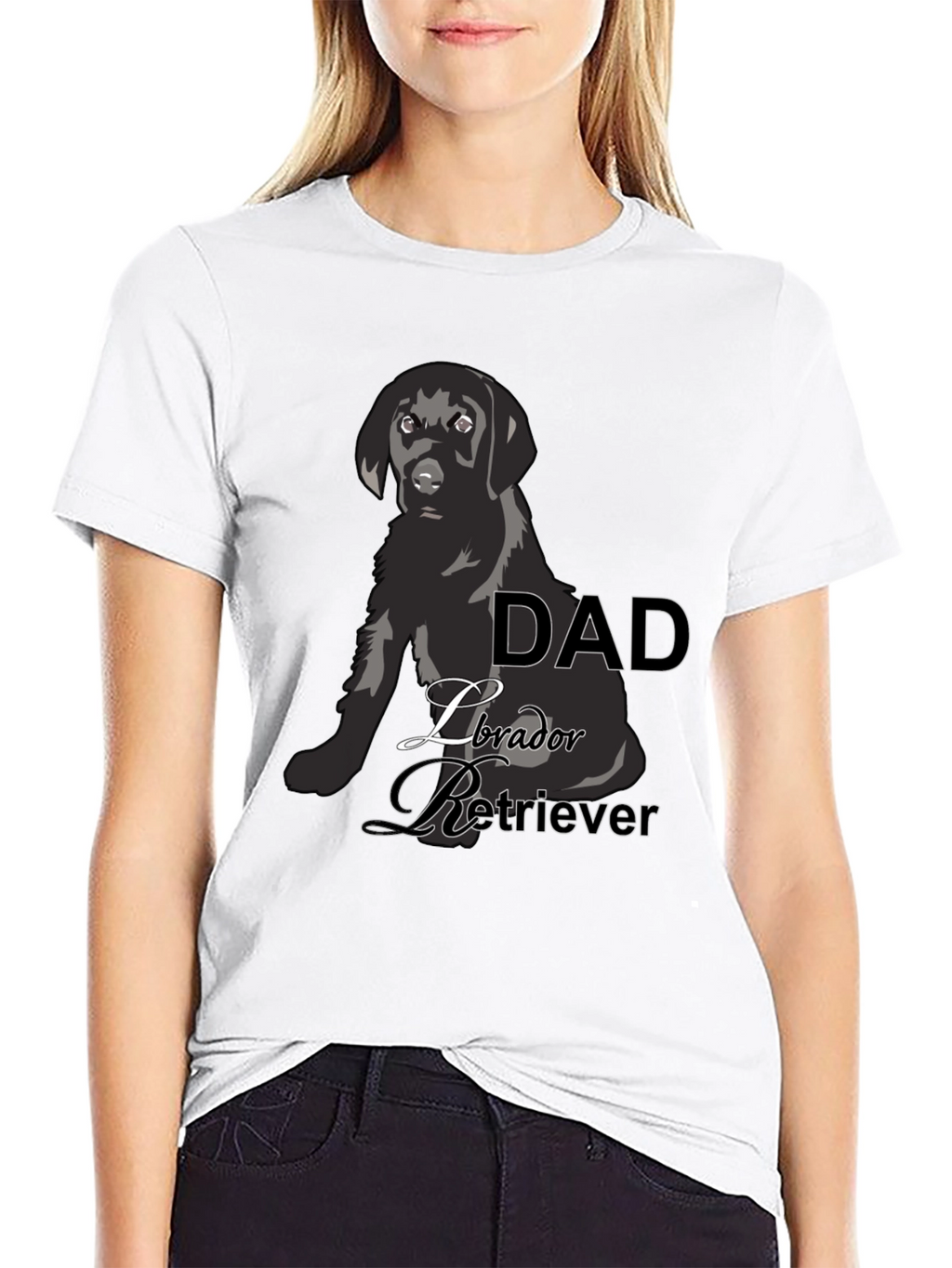 Dad Labrador Retriever Graphic T-Shirt