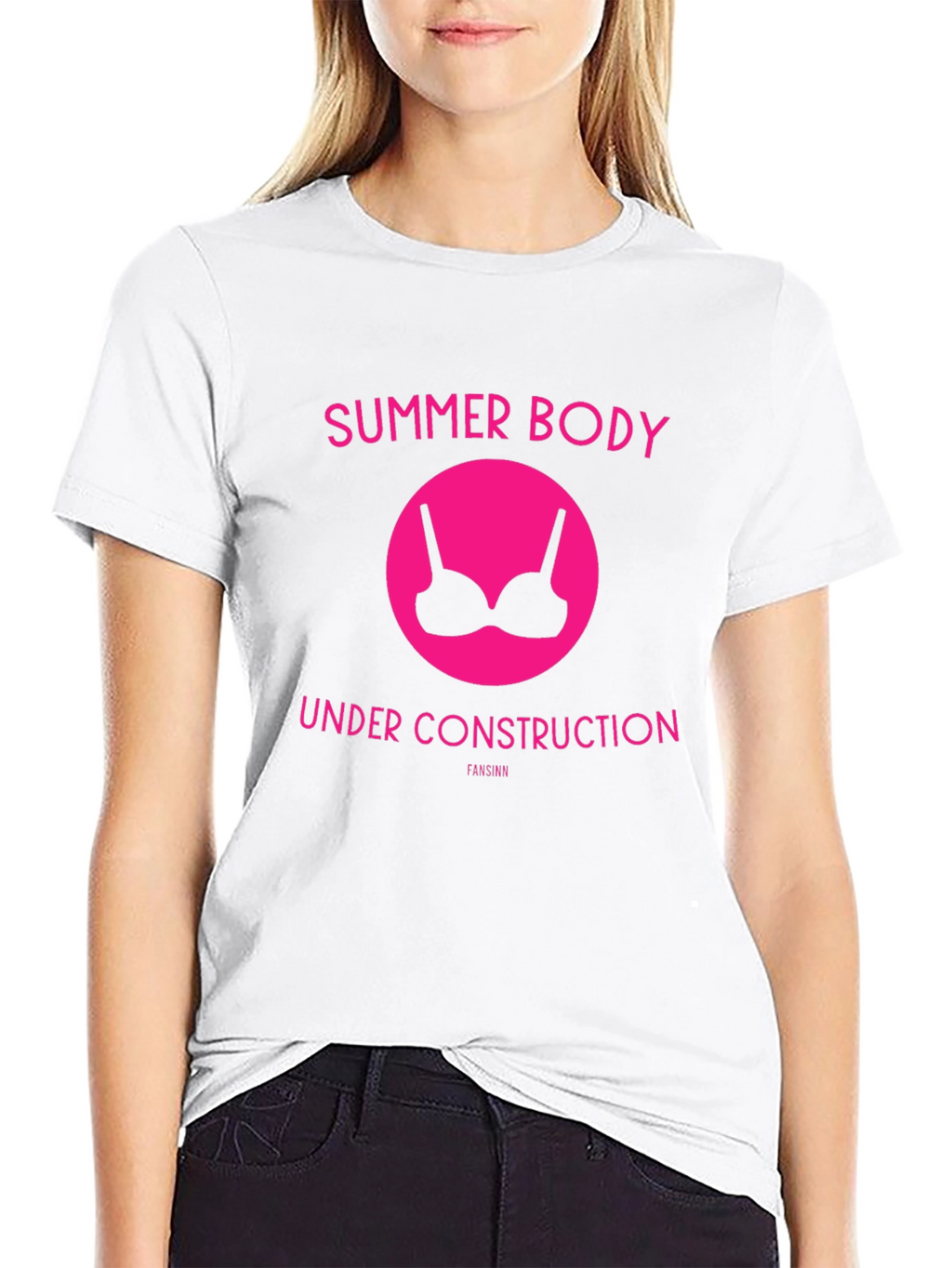 Summer Body Under Construction Graphic Tee