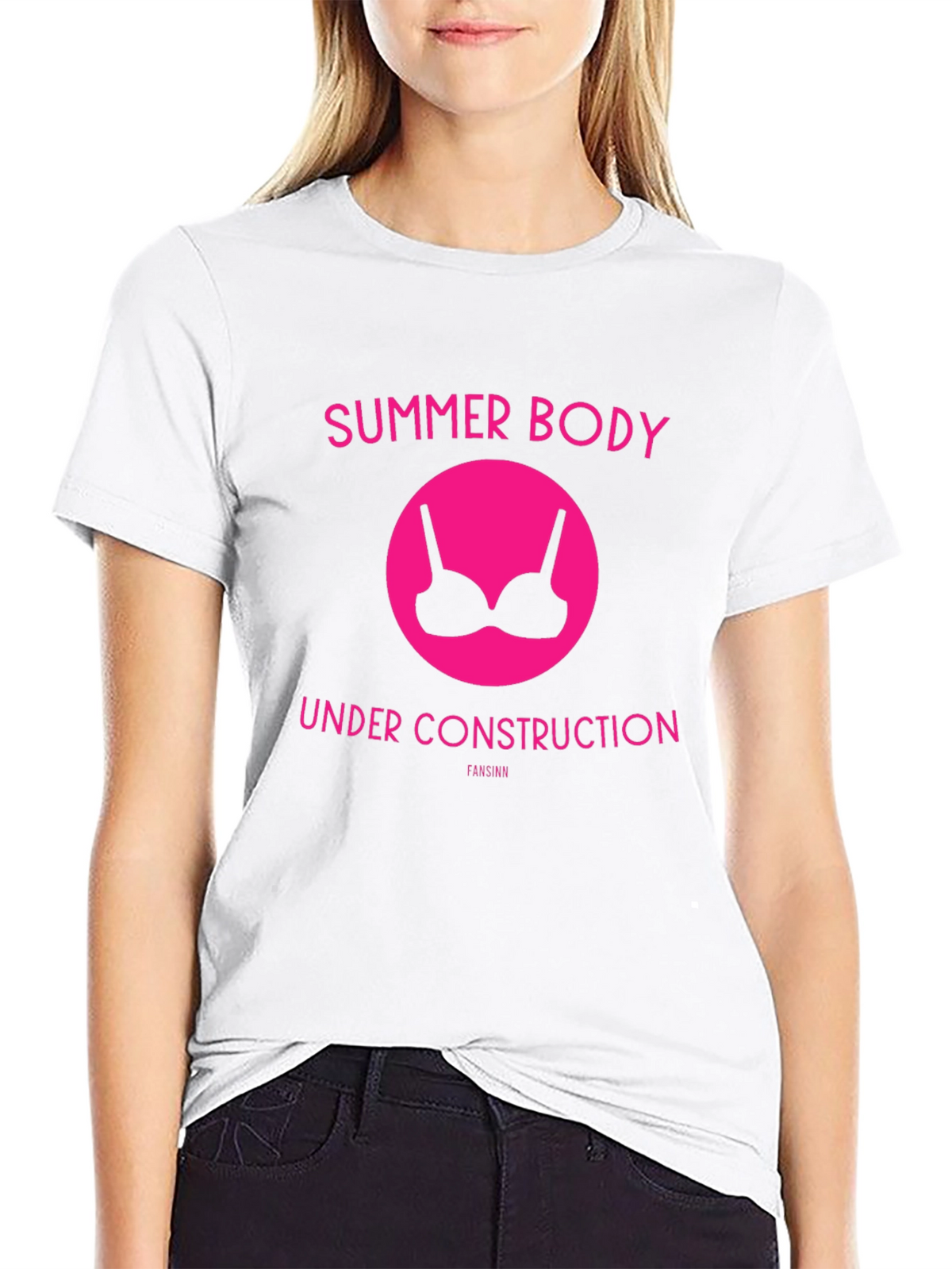 Summer Body Under Construction Graphic Tee
