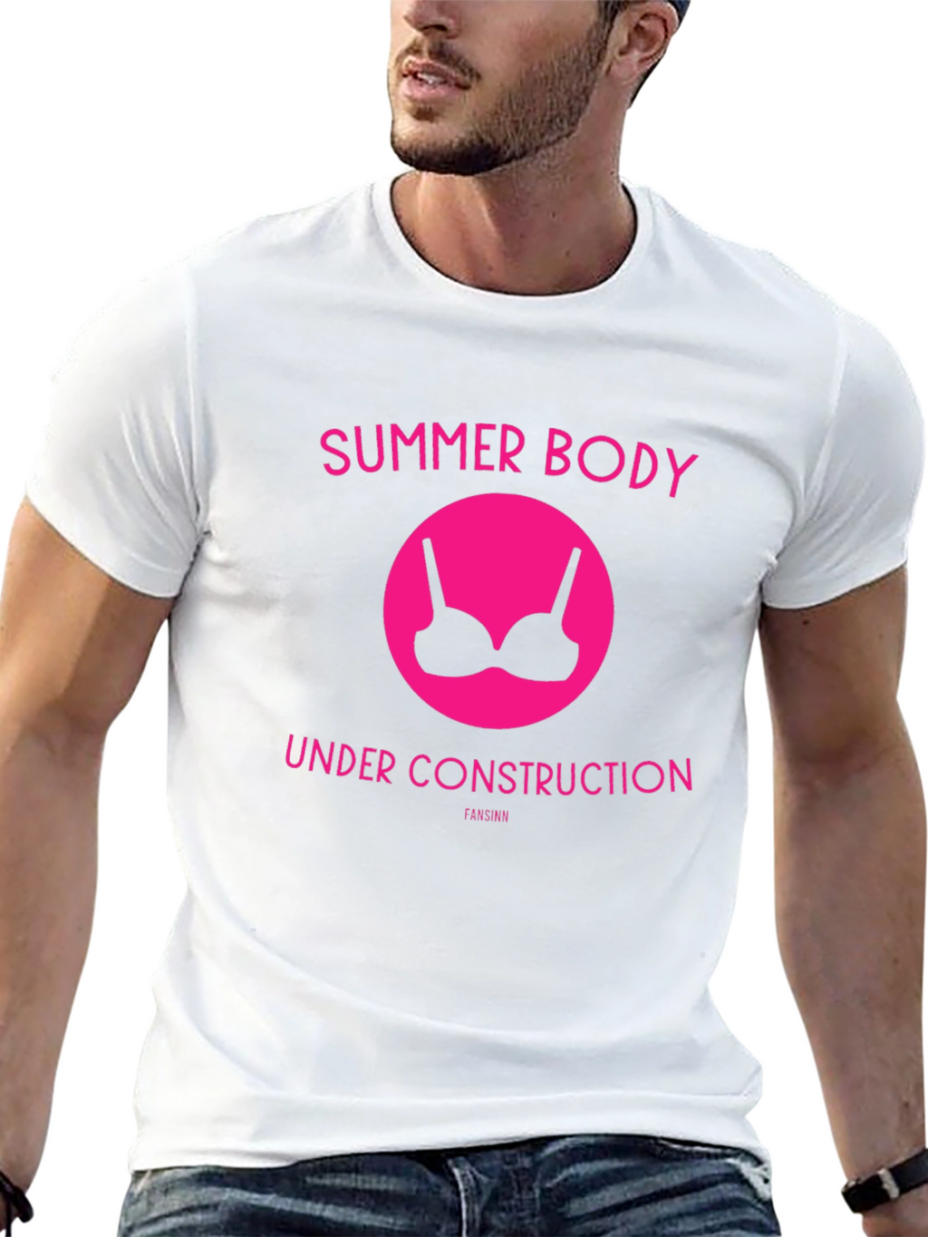 Summer Body Under Construction Graphic Tee