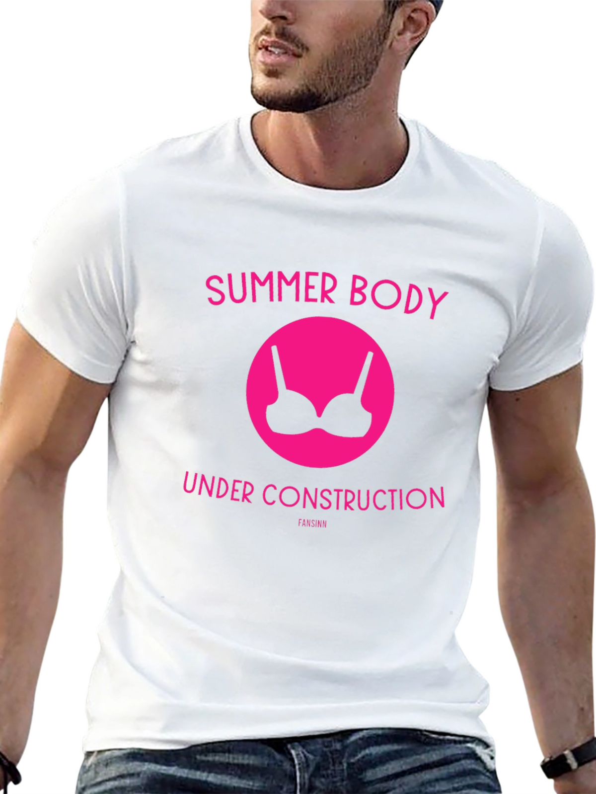 Summer Body Under Construction Graphic Tee