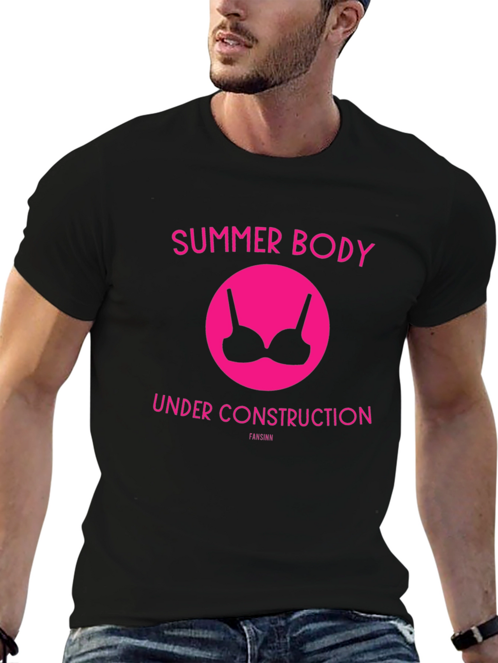 Summer Body Under Construction Graphic Tee
