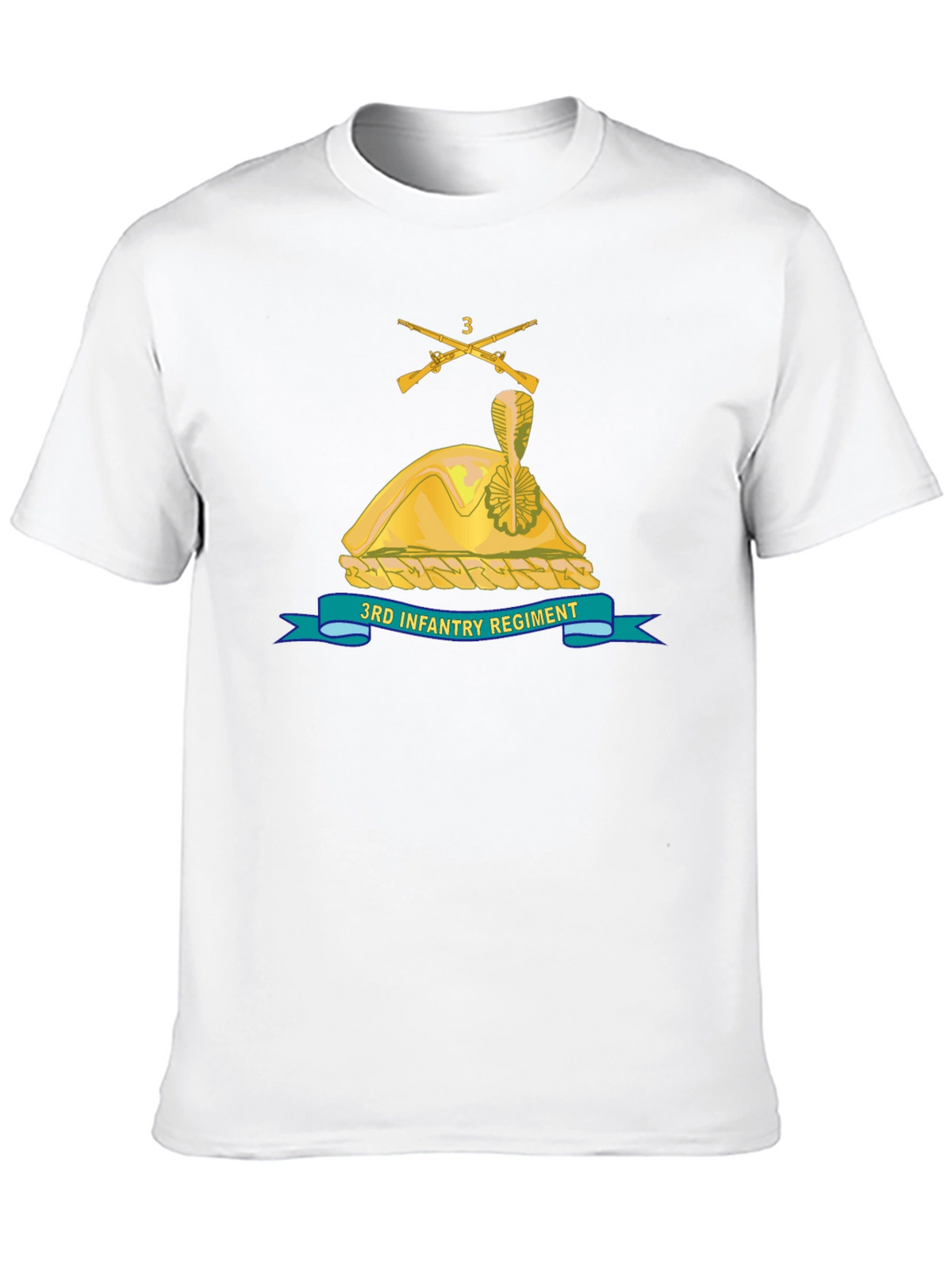 3rd Infantry Regiment Black T-Shirt