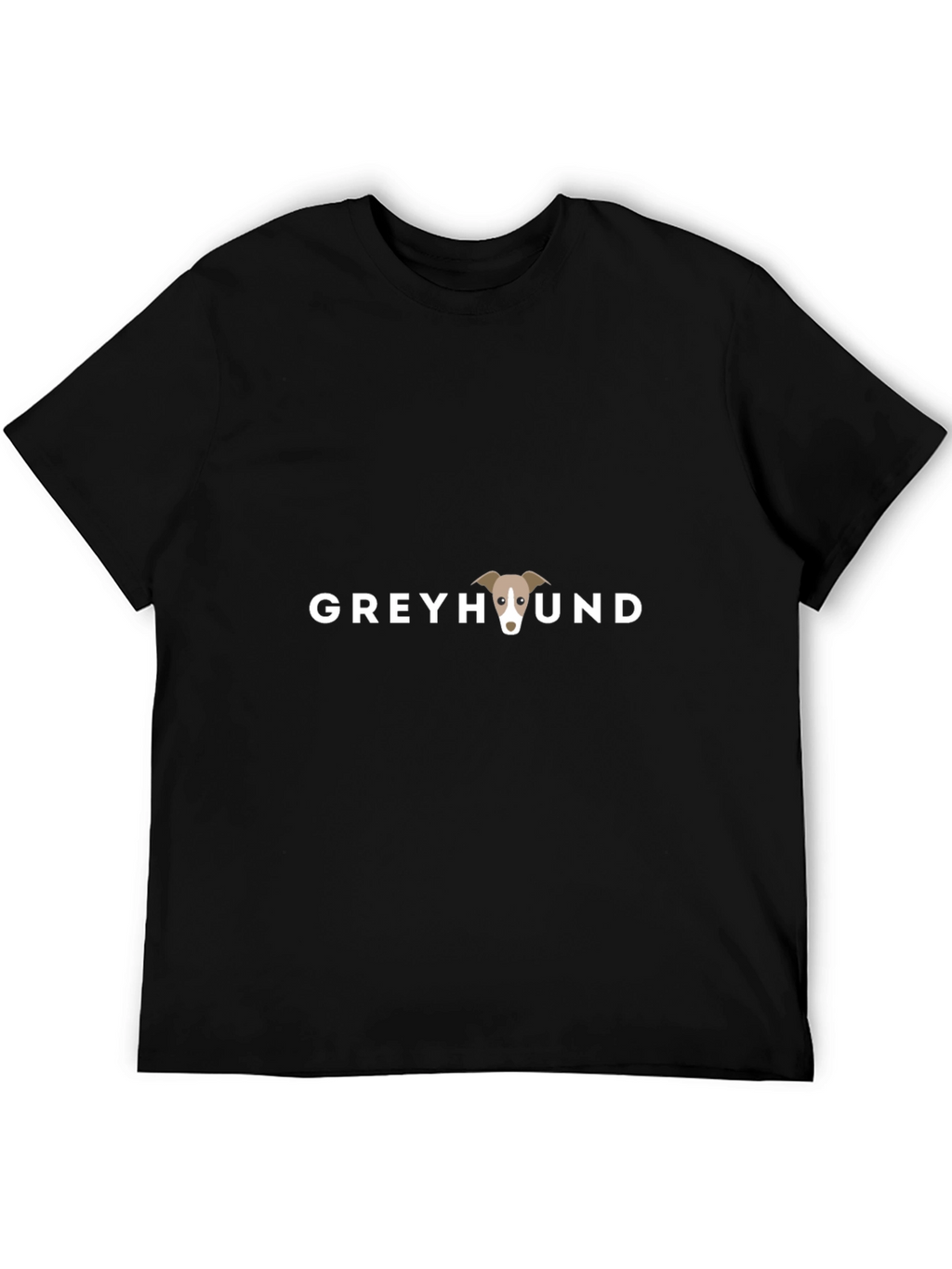 Greyhound Dog Graphic Tee - Stylish Comfort