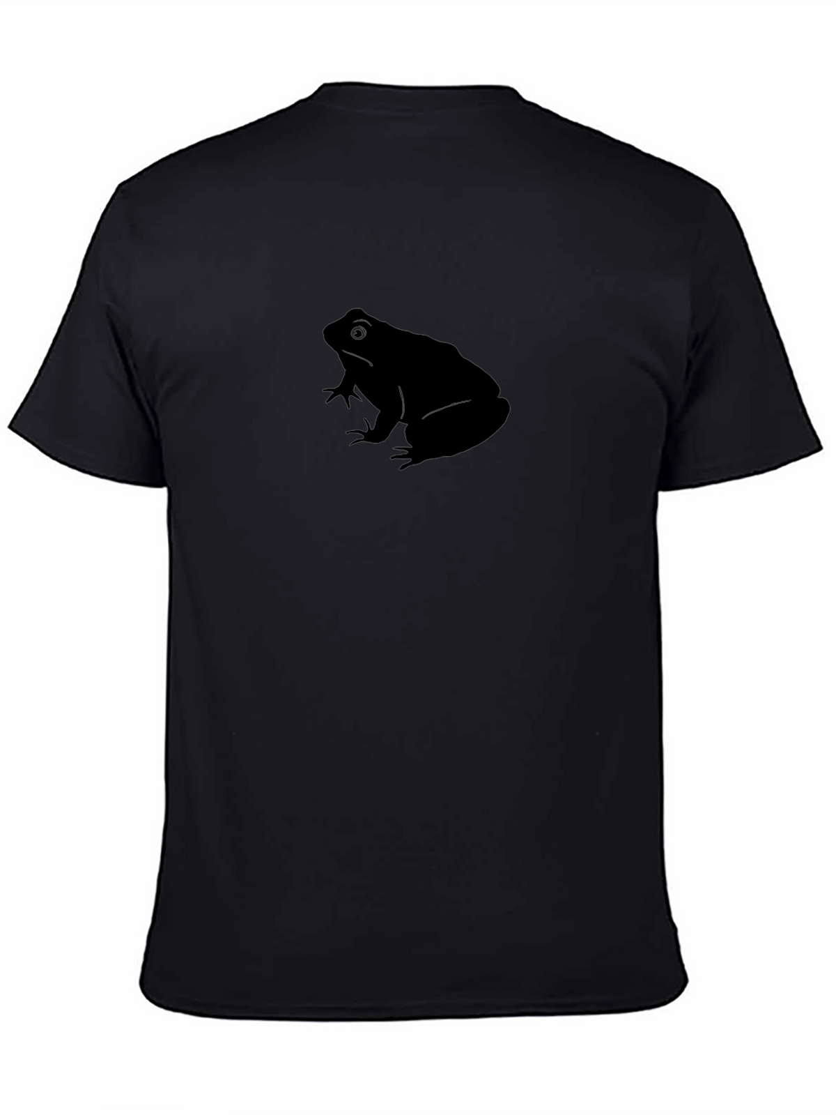 Black Frog Graphic T-Shirt - Casual Style