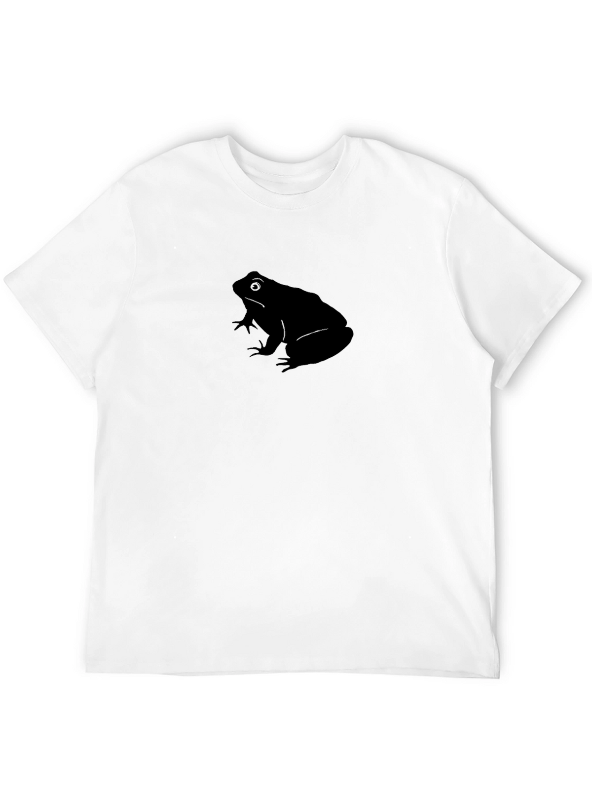 Black Frog Graphic T-Shirt - Casual Style
