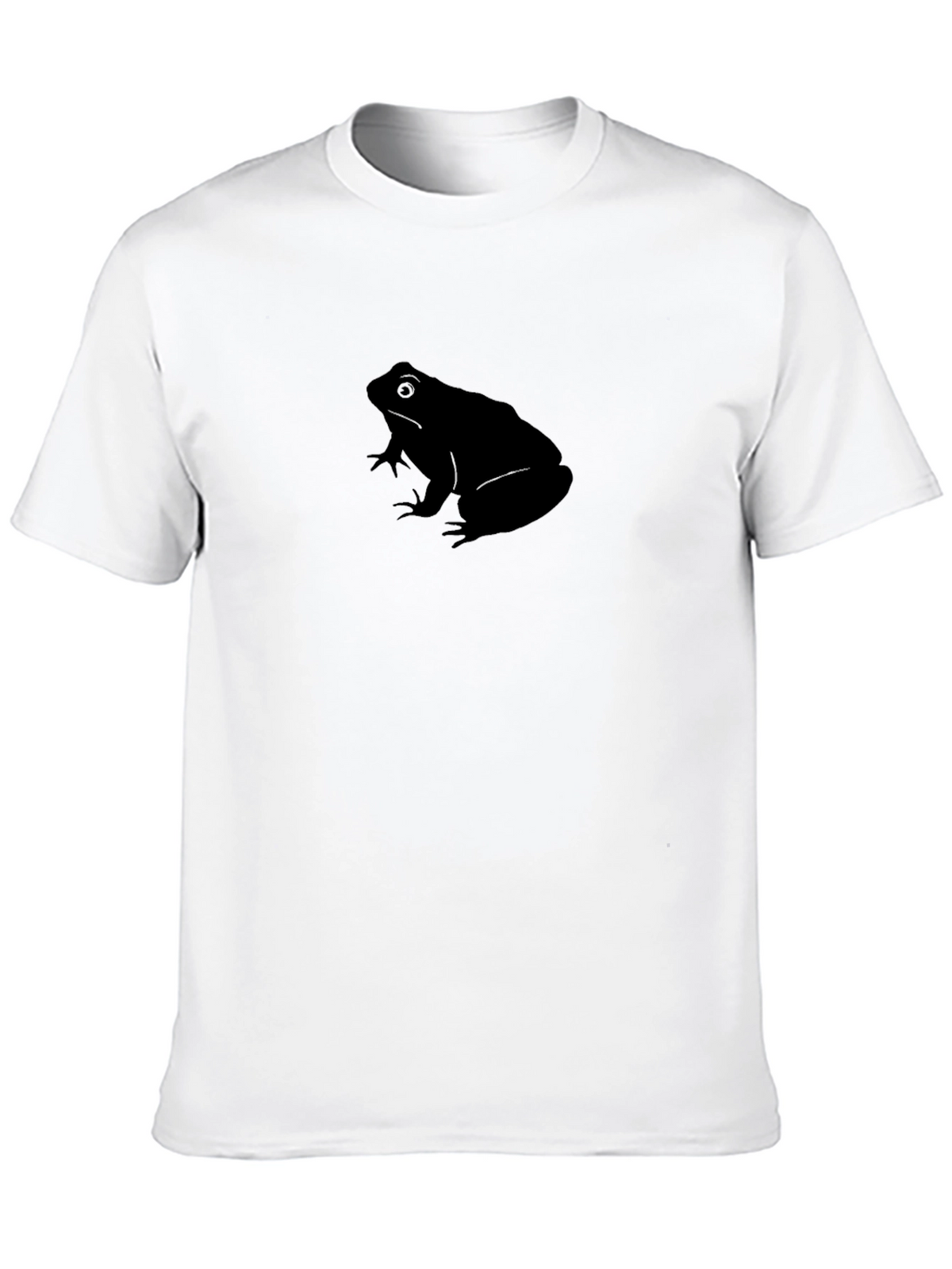 Black Frog Graphic T-Shirt - Casual Style