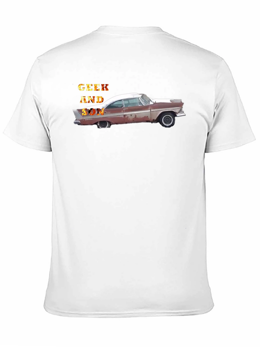 Geek And Style Classic Car Black Tee