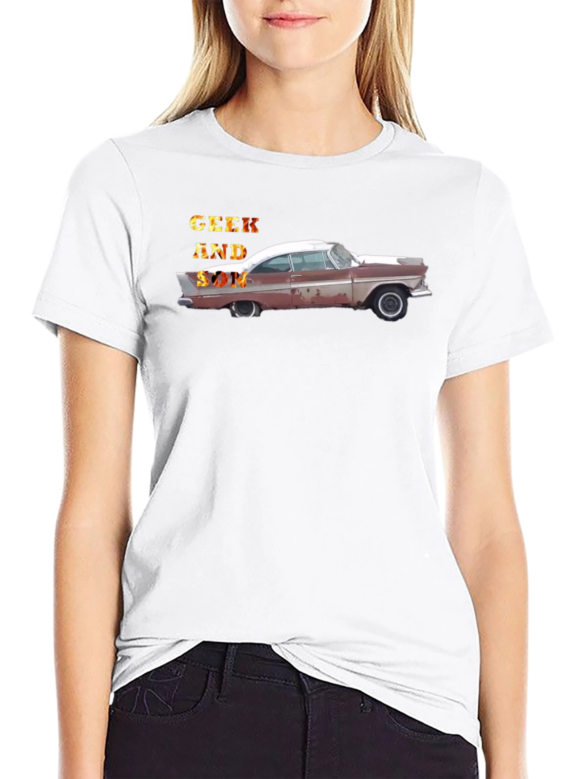 Geek And Style Classic Car Black Tee