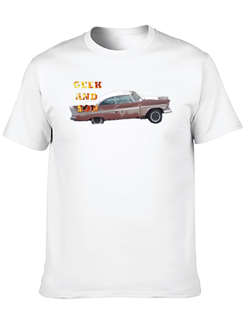 Geek And Style Classic Car Black Tee