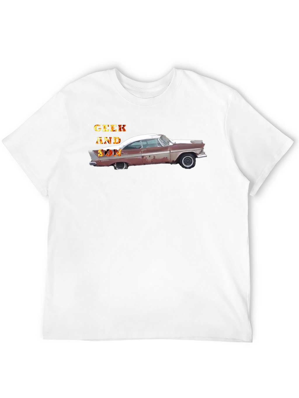 Geek And Style Classic Car Black Tee