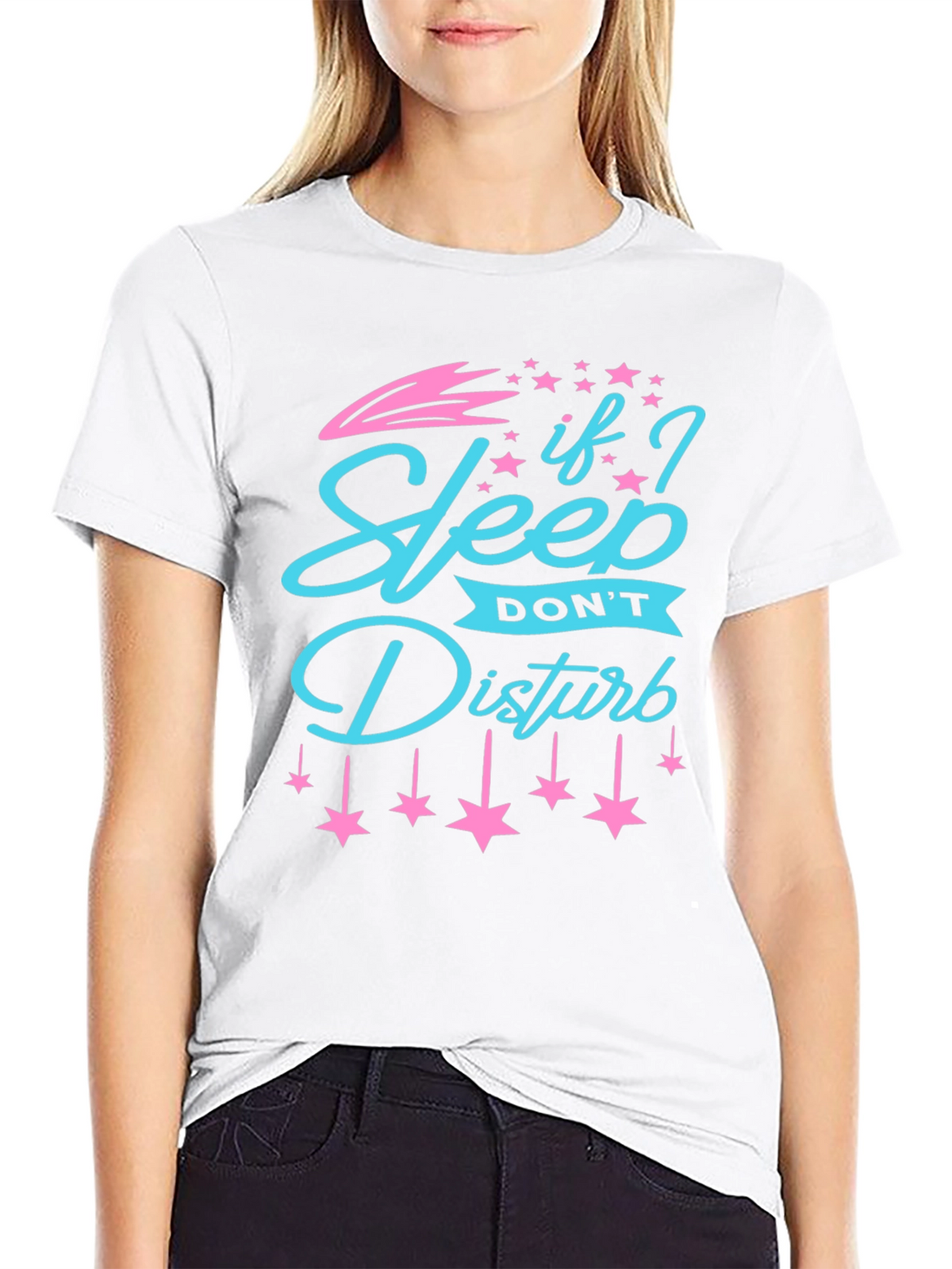 If I Sleep Dont Disturb Graphic Tee