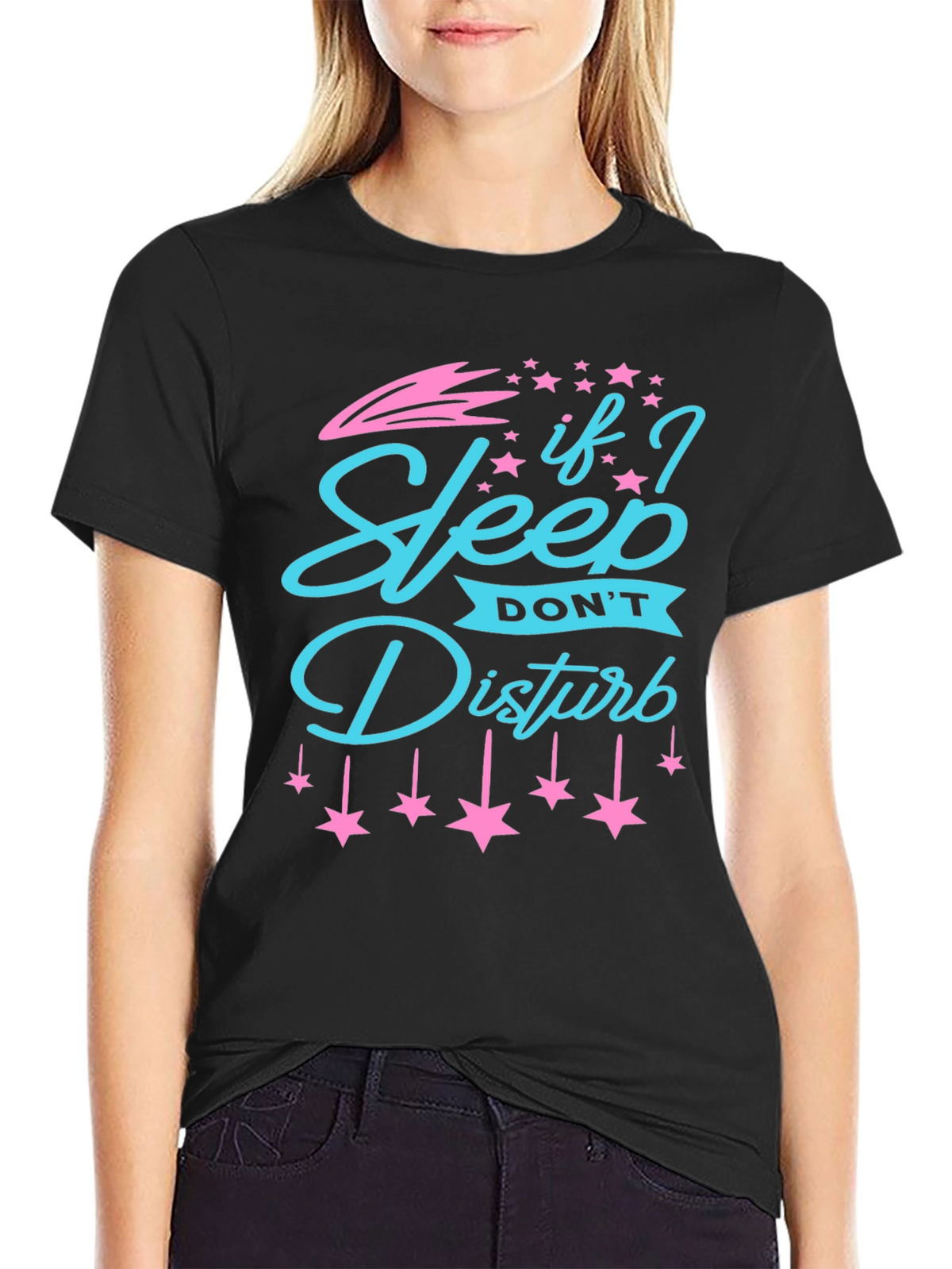 If I Sleep Dont Disturb Graphic Tee