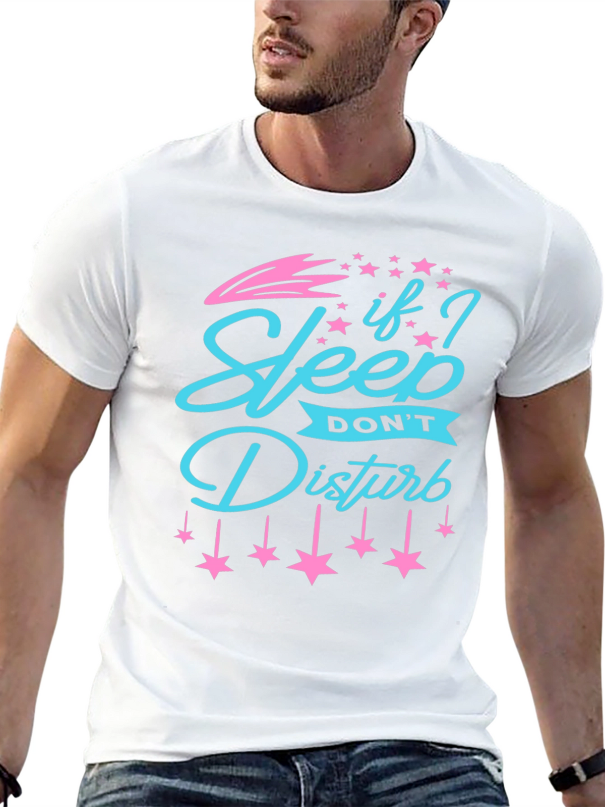 If I Sleep Dont Disturb Graphic Tee