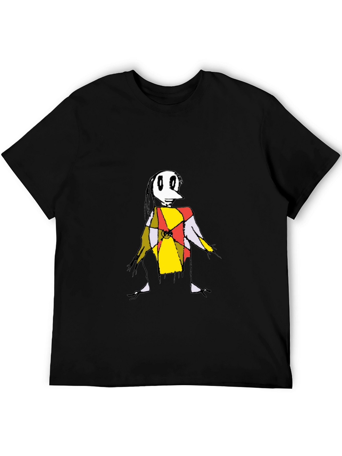 Abstract Character Graphic Tee