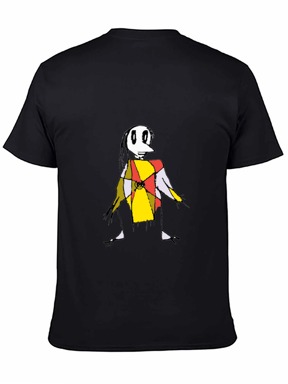 Abstract Character Graphic Tee