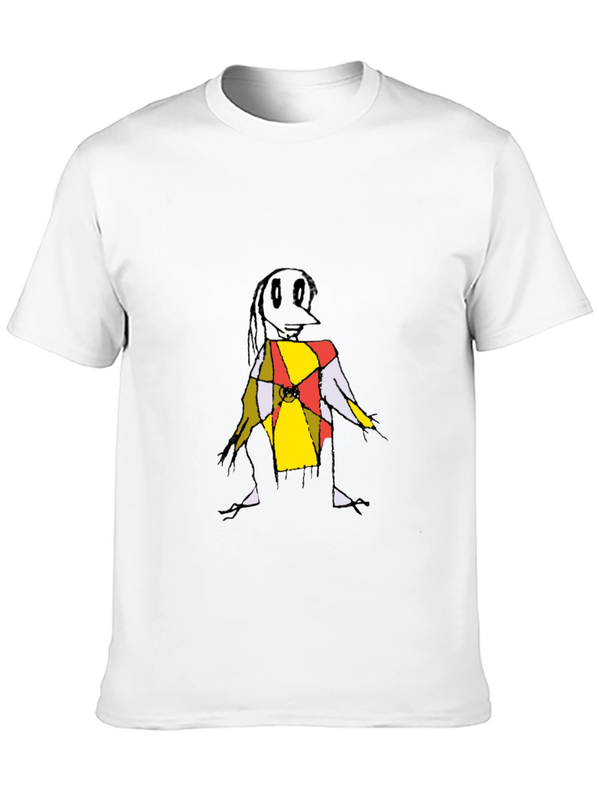 Abstract Character Graphic Tee