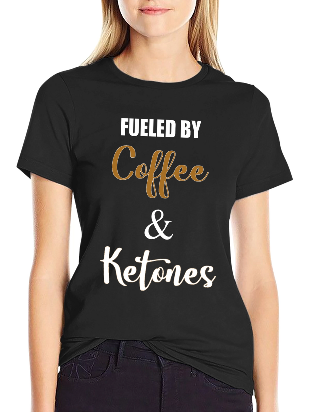 Fueled by Coffee & Ketones Graphic T-Shirt
