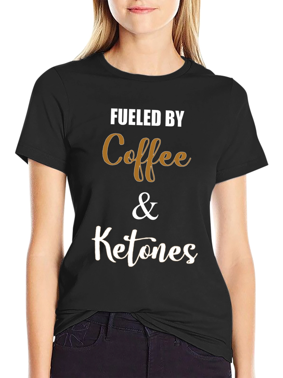 Fueled by Coffee & Ketones Graphic T-Shirt