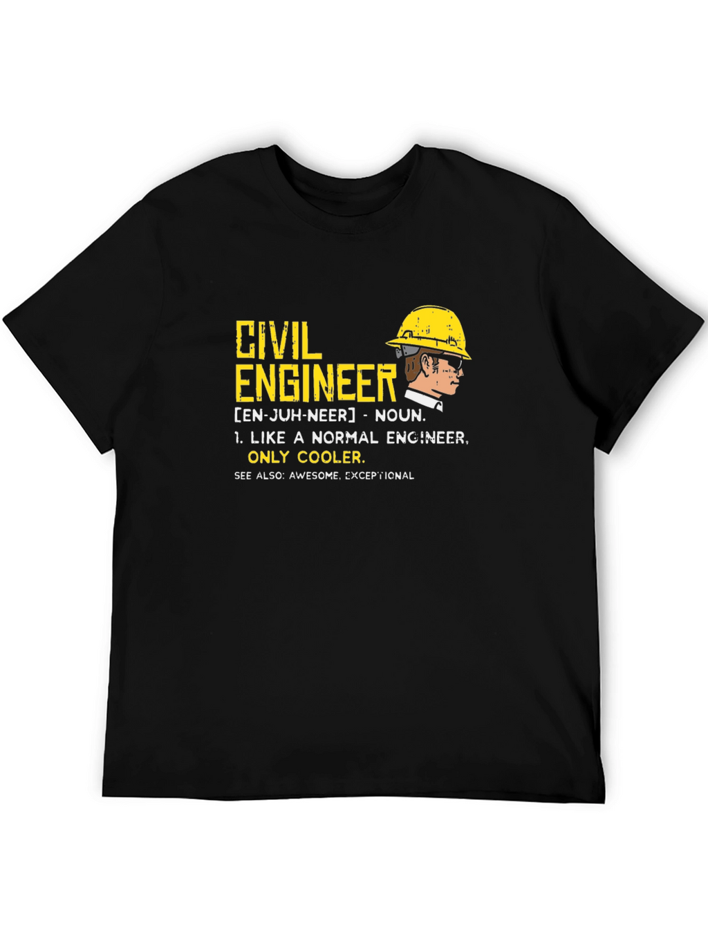 Civil Engineer Definition Graphic T-Shirt