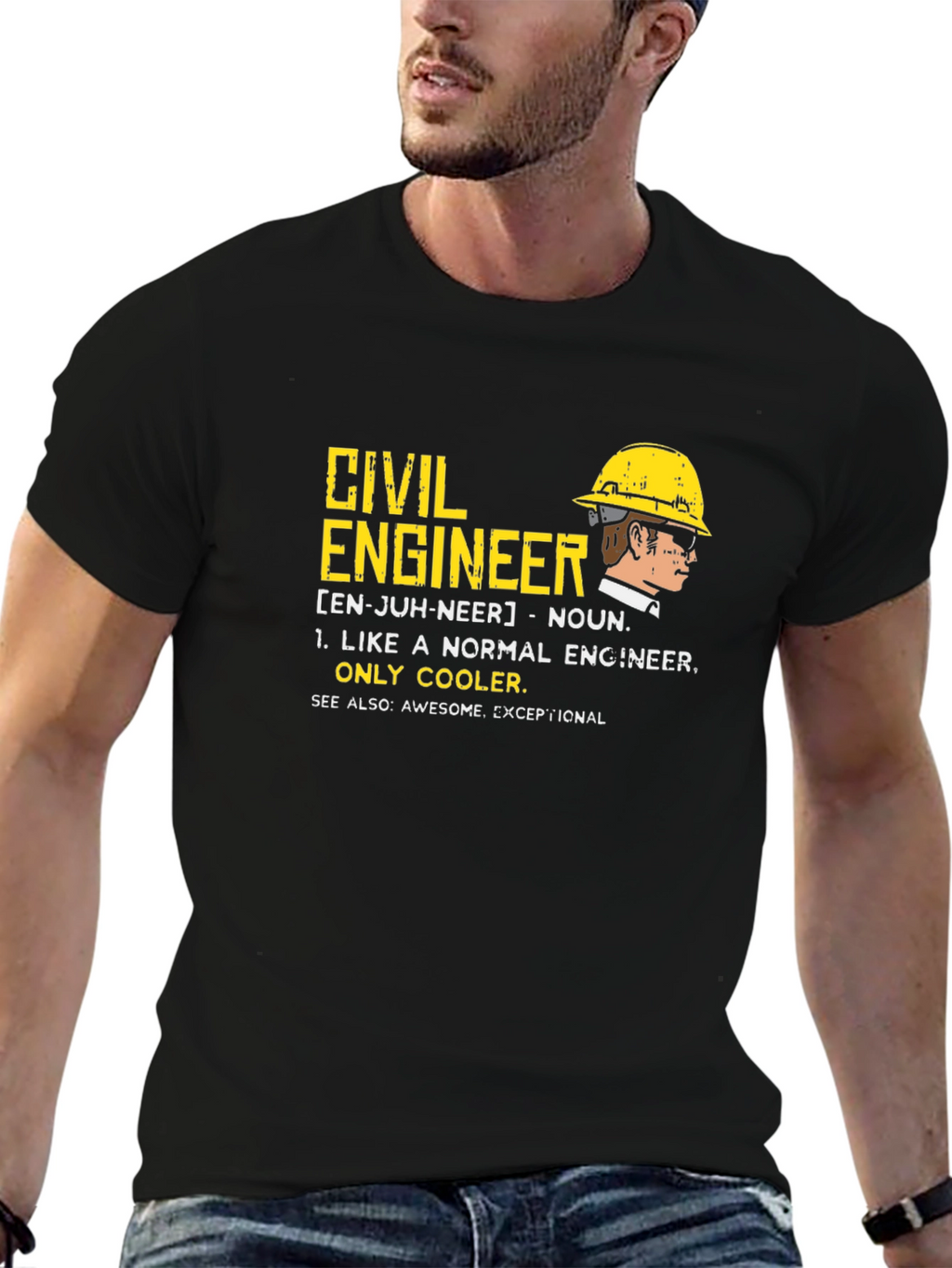 Civil Engineer Definition Graphic T-Shirt