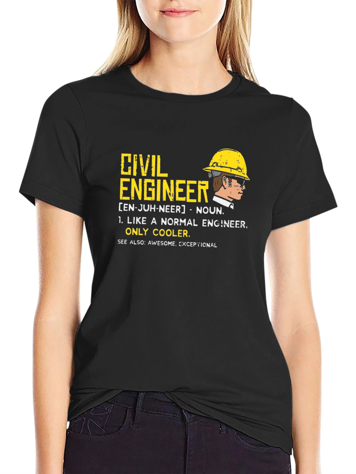 Civil Engineer Definition Graphic T-Shirt
