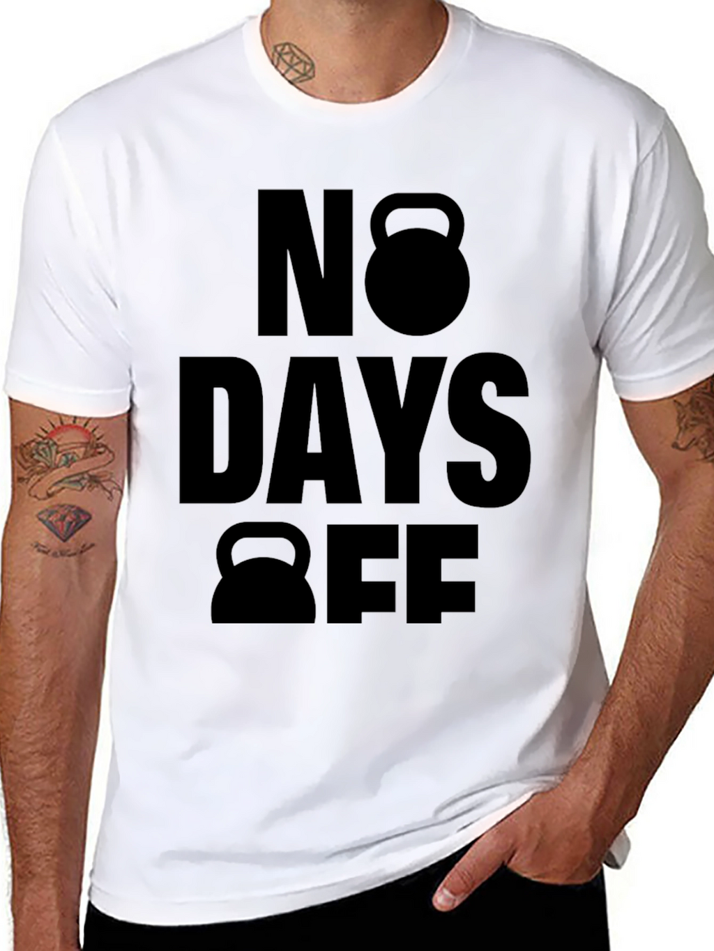 No Days Off Workout T-Shirt