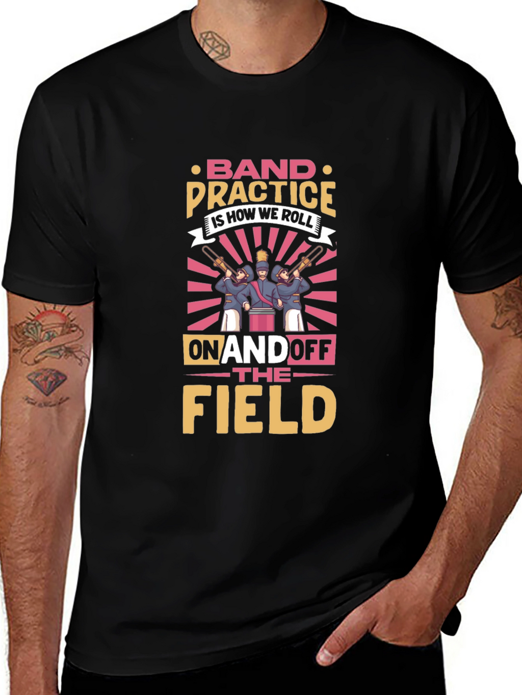 Band Practice Is How We Roll T-Shirt