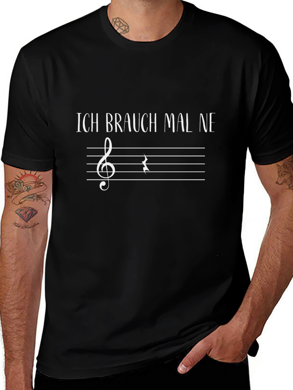 Ich Brauch Mal Ne Pause Music T-Shirt